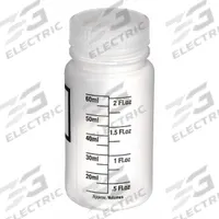 DYNALON General Purpose Bottle: Polypropylene, 60 mL, 2.02 fl oz, Closure Included, Colorless (MPN 501505-0060). Key specifications — Brand: DYNALON; Graduated: Yes; Body Color: Colorless.