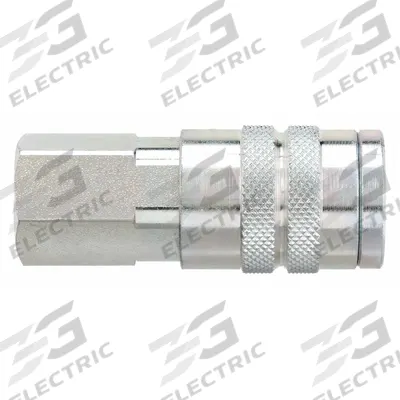 DIXON VALVE & COUPLING Quick Connect Hose Coupling: 1/2 in Body Size - Industrial Interchange Steel Quick-Connect Air Coupling Bodies