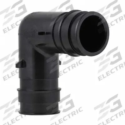 UPONOR Barbed Fitting Elbow: 2 1/2 in ID x 2 1/2 in ID Size, Barbed x Barbed, Polymer - Expansion Polymer Barbed Tube Fittings