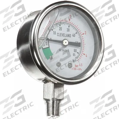 CLEVELAND Pressure Gauge: KE50429-5 - Replacement Parts for Steam Kettles