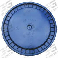 APPROVED VENDOR Pail Lid: Snap-On, 12 1/4 in Overall Dia, Blue, Plastic, FDA Compliant (MPN ROP2100CVR-SN-BL). Key specifications — attr1265148: Not Rated; attr1188872: APPROVED VENDOR; attr1265149: Not Rated; attr1188855: 49EN54; attr1188854: Plastic; attr1188856: ROP2150BL-M.
