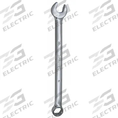 PROTO Combination Wrench: Alloy Steel, Chrome, 8 mm Head Size, 5 3/8 in Overall Lg - Metric 6-Point Combination Wrenches