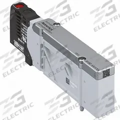 AVENTICS Directional Control Valve: 24V DC, Four-Way / Two-Position, Single Solenoid Actuator Type (MPN R573A2B10MA00F1). Key specifications — attr1326564: R573A2B10MA00F1; attr1326714: 24V DC; attr1326685: Solenoid Coil Included; attr1326706: Solenoid Air Control Valve; attr1326666: Single Solenoid.