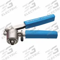 Crimper: 13 mm For Vial Size, Manual, Aluminum Seals, Stainless Steel, For Crimp-Top Vials Vial Type (MPN W225302). Key specifications — Power Source: Manual; Product Type: Crimper; For Seal Material: Aluminum Seals; For Vial Type: Crimp-Top Vials; Material: Stainless Steel; Brand: WHEATON.