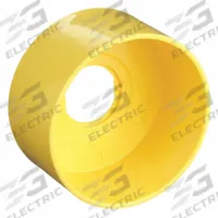 SCHNEIDER ELECTRIC Pushbutton Guard: 22 mm Panel Mounting Hole Dia, Yellow, Plastic, XB4 (MPN ZB4BZ2105). Key specifications — Manufacturer Part Number: ZB4BZ2105; Brand: SCHNEIDER; Compatible Product Type: Mushroom Head Push Buttons (3 in. Dia.); Compatible with Series: XB4; Material: Plastic.