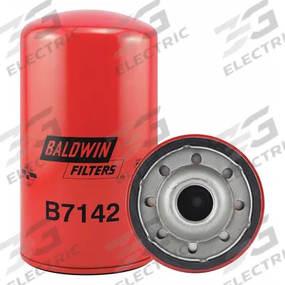 BALDWIN FILTERS Oil Filter: B7142, M30 x 1.50 Thread Size, 7 9/16 in Overall Ht, Oil - Spin-On Oil Filters