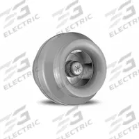 In-Line Duct Fan: 12 in Duct, 120V AC, 1 Ph, 60 Hz Freq, Metal (MPN VTX1200L). Key specifications — Includes: Mounting Bracket; Brand: PANASONIC; Speed Controllable: Yes; Housing Material: Metal; Nameplate Voltage: 120V AC; Number of Speeds: Variable.