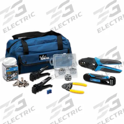 IDEAL Communications Tool Kit: 8 Total Pcs, Cutting Tools/Electrical and Telecom Tools - Communications Tool Sets