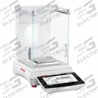 OHAUS Lab Scale: 120 g Capacity, 0.1 mg Readability, 0.1 mg Repeatability, 0.2 mg Linearity, Metal (MPN EXP124/AD). Key specifications — Brand: OHAUS; Display Type: TFT Touchscreen.