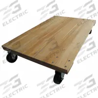 APPROVED VENDOR General Purpose Dolly: 1,000 lb, 36 in L x 24 in W x 6 in H Deck, Smooth, (4) Swivel (MPN 48J066). Key specifications — Brand: APPROVED VENDOR; Deck Color: Brown; Caster/Wheel Configuration: (4) Swivel; With Reinforcing Cross Brace: No; With Tow Eye: No.
