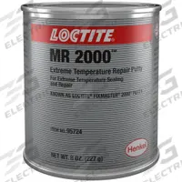 LOCTITE Putty: MR 2000, Metal Repair, 8 oz Container Size, Can, Gray, Water (MPN 235579). Key specifications — Series: MR 2000; Base Material: Water; Color: Gray; Brand: LOCTITE.