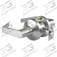 ABILITY ONE Door Lockset: Passage Lever Locksets, Chrome, ADA Compliant (MPN 5340-00-NIB-0134). Key specifications — Ligature Resistance: Not Ligature-Resistant; Brand: ABILITY ONE; Lockset Function ANSI Code: F75; Visual Indicator Message: No Message; Lockset Style: GT126 Philadelphia; ADA Compliant: Yes; Finish: Satin Chromium-Plated : Die Cast Zinc.