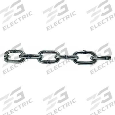 PEWAG Straight Chain: 5/16 in Chain Trade Size, 30 Chain Grade, 316 Stainless Steel - Corrosion-Resistant Grade-30 Load-Securing Chains