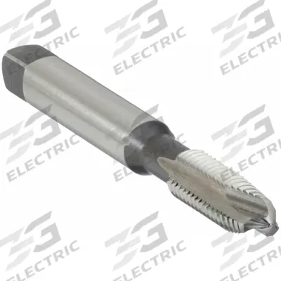 CHICAGO-LATROBE Spiral Point Tap: 1/4"-20 UNC, H5 / 2B-3B, 3 Flute, Plug Chamfer - General Purpose Spiral-Point Taps