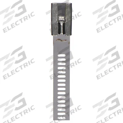 TY-RAP Cable Tie: 24 in Nominal Lg, 7 1/2 in Nominal Max. Bundle Dia., 0.29 in Wd - 316 Stainless Steel Cable Ties