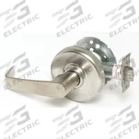 CORBIN Door Lockset: Dummy Lever Locksets, Chrome, ADA Compliant (MPN CL3350 NZD 626). Key specifications — Ligature Resistance: Not Ligature-Resistant; Brand: CORBIN; Visual Indicator Message: No Message; Lockset Style: 3300 Angled; ADA Compliant: Yes; Finish: Satin Chromium-Plated : Solid Cast Zinc.