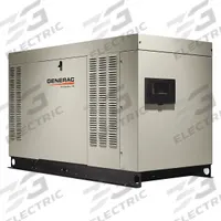 GENERAC Automatic Standby Generator: Natural Gas, Liquid, Three Phase, 120/208V AC, 167 A (MPN RG04845GNAX). Key specifications — Transfer Switch Included: No; Brand: GENERAC; CARB Compliant: No.