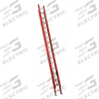 LOUISVILLE LADDER Extension Ladder: 32 ft Ladder Size, Fiberglass, 300 lb Load Capacity, 70 lb Wt (MPN FE3232). Key specifications — Color: Orange; Brand: LOUISVILLE LADDER; Removable Fly: Fixed.