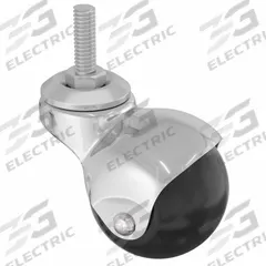 APPROVED VENDOR Stem Caster: Swivel, 2 in Wheel Dia., 1 7/8 in Wheel Wd, Polyolefin, 1 in Stem Lg (MPN 429H24). Key specifications — Brand: APPROVED VENDOR; Thread Size: 5/16"-18; Roll Up: Swivel.