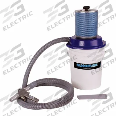GUARDAIR Handheld Vacuum with Contain-It Kit: Compatible with 1500/1510/1548 - Air-Powered Vacuum Gun Accessories