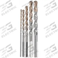 DEWALT Round Shank Drill Bit Set: 1/4 in_1/8 in_3/8 in_3/16 in_5/16 in Drill Bit Size, 5 Drill Bits (MPN DWA56015). Key specifications — attr277146: DEWALT.