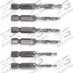 GREENLEE Drill, Tap, Countersink Set: 6 Pc (MPN DTAPKIT). Key specifications — attr1300676: GREENLEE; attr1300681: Not Impact Rated.