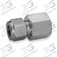 HAM-LET Compression Fitting Adapter: 12 mm OD x 3/8 in Pipe Fitting Size, Compression x FBSPP (MPN 766LG SS 12MMX 3/8). Key specifications — Compatible Fitting Brands: Swagelok; Brand: HAM-LET.