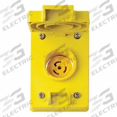 LEVITON Flush Mounting Locking Receptacle: 15 A, 125V AC, L5-15R (MPN 65W47). Key specifications — attr952388: LEVITON; attr981144: No; attr981149: Valox; attr981159: Not Rated; attr981173: 125V AC.