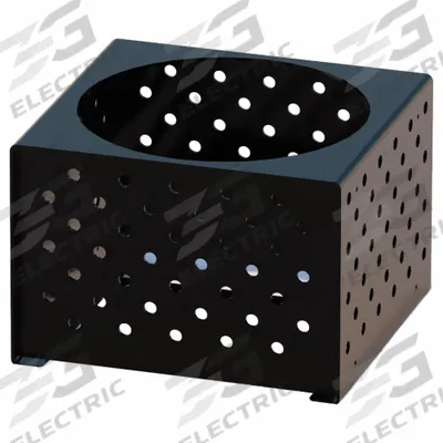 ULTRAPLAY Planter: Black, Steel, Square (MPN 17-SQP) - Square Planters