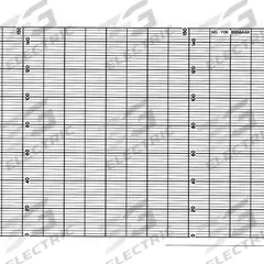 GRAPHIC CONTROLS Fanfold Paper Strip Chart: Fanfold Paper Strip Chart, 13 9/16 in Strip Chart Wd (MPN YOK B9538RN). Key specifications — Brand: GRAPHIC CONTROLS; Grid Color - NEW: Gray; Compatible with Manufacturer Model Number: 3081.