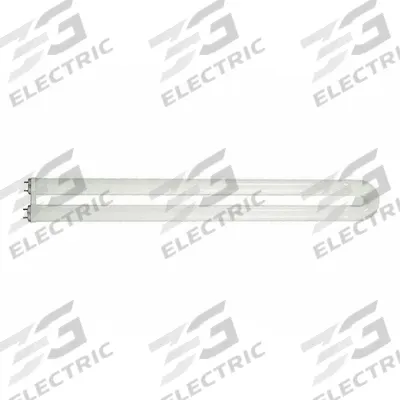 GE LAMPS U-Shaped Fluorescent Bulb: T8, Medium Bi-Pin (G13), 1 5/8 in U-Bend Leg Spacing - Fluorescent U-Bend Lamps (No UL Type)