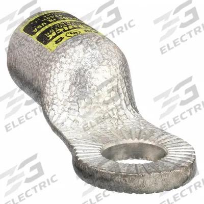 QUICKCABLE One-Hole Lug Compression Connector: Locking Lug, Crimp, Tin Plated Copper - Locking Lugs
