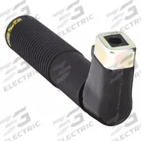 APPROVED VENDOR Electrode Holder: 400 A Max Amperage, For 1/4 in Max Dia, 1/0, Ball Point Screw (MPN 19N782). Key specifications — Holder Jaw Material: Copper Alloy; Wire Gauge: 1/0; Duty Rating: Medium Duty; Cable Connection Type: Ball Point Screw; Brand: APPROVED VENDOR; Manufacturer Part Number: 19N782.