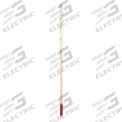 THERMCO Liquid In Glass Thermometer, Safety Coated: 25°C to 56°C, Partial Immersion - Partial-Immersion Liquid-in-Glass Lab Thermometers