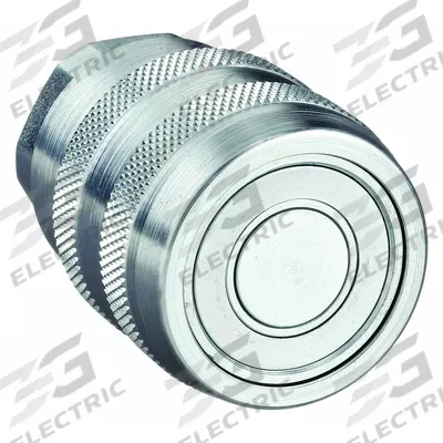 Parker Hydraulic Quick Connect Hose Coupling: 3/4 in Coupling Size, Steel, Fluorocarbon - 71 Series Hydraulic Quick-Connect Coupling Bodies