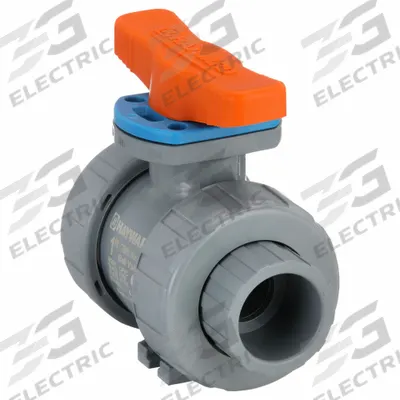 HAYWARD FLOW CONTROL Manual Two-Way Ball Valve: 1 in, CPVC, Straight - CPVC Ball Valves