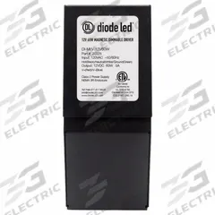 LED Driver: 40 W Power Output, 277V AC, 24V DC, 6 3/8 in Lg, Damp Location Rated, 2 5/8 in Ht (MPN DI-MLV-24V40W-277). Key specifications — attr1264212: Driver Only; attr1264214: 277V AC; attr1264224: 24V DC; attr1264225: 40 W; attr1264175: DIODE LED.
