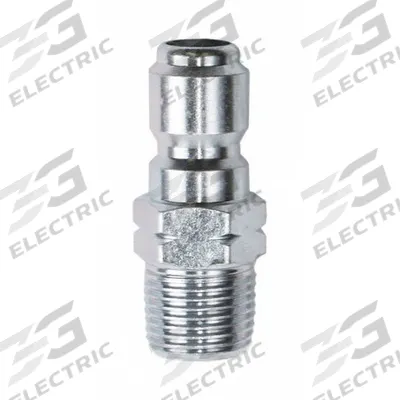 APPROVED VENDOR Quick-Connect Plug: 3/8 in (M)NPT, 3/8 in (M) Quick Connect (MPN 1MDG9) - Pipe, Hose, Tube and Fittings