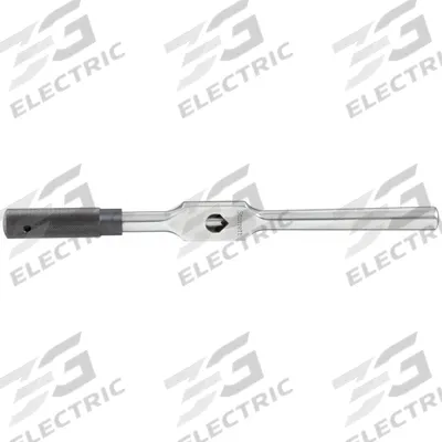 STARRETT Tap Wrench: Straight Handle, Fixed - Straight-Handle Tap Wrenches