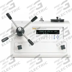 FLUKE Electronic Deadweight Tester: Electronic Deadweight Tester, Battery, Power Supply, RS-232, ISO (MPN 6531-40M). Key specifications — Includes: Power Supply; Power Source: Battery; Pressure Measurement Accuracy: +/-0.02% of Reading; Brand: FLUKE.