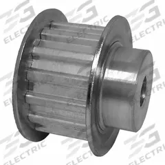 DAYTON Timing Pulley: Trapezoidal, Plain, For T5 Timing Belt Section, For 10 mm Belt Wd, 15 Teeth (MPN 21T5/15-2). Key specifications — Brand: DAYTON; Tooth Profile: Trapezoidal; Finish: Plain.