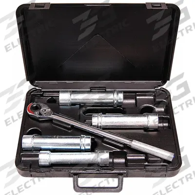 WHEELER-REX Socket Wrench Set: 1/2 in Drive, 5 Piece, 6-Point - SAE Socket Sets with Drive Tools