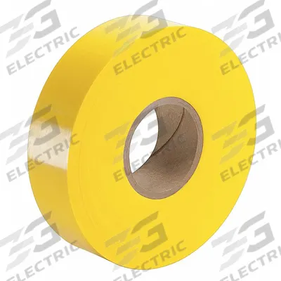 TAPECASE Film Tape: 2 in Wd, 83 yd Lg, 3.94 mil Thick, Vinyl Film, Yellow - Self-Fusing High-Temperature Film Plating Tape