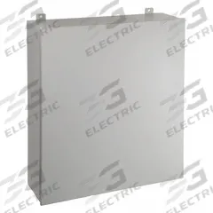 WIEGMANN Enclosure: Steel, 36 in x 30 in x 9 in, NEMA 12/13, Solid Cover, Hinged (MPN B363009CH). Key specifications — Brand: WIEGMANN; Closure Method: Screws; Knockouts: Not Included.