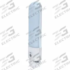 GE LAMPS Compact LED Bulb: Type A, 2-Pin (GX23), T10, LED, 3500K, 545 lm Light Output, 5 W Watt (MPN LED5GX23/835). Key specifications — Brand: GE LAMPS; Bulb Designation: LED5GX23/835; Dimmable: No; Color Temperature: 3500K.