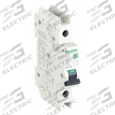 SCHNEIDER Miniature Circuit Breaker: 35 A Amps, 60V DC, 14kA at 120/240V AC - C-Curve, 1-Pole UL489 DIN Rail-Mount Miniature Circuit Breakers
