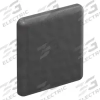 End Cap: 45 Series, Metric, 45 mm x 4 mm x 45 mm, Black, ABS, Dust Cover, Matte, Single, 2 PK (MPN 12262-2). Key specifications — Finish: Matte; Product Type: End Cap; Material: ABS; Includes Fasteners: No; Manufacturer Part Number: 12262-2; Cover Type: Dust Cover; Brand: 80/20; System of Measurement: Metric.