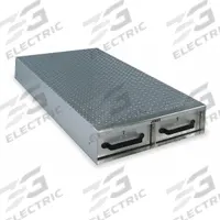 CRESCENT JOBOX Truck or Van Door Storage Tray: Aluminum, 6 in Ht, 24 in Wd, 50 in Dp, 2 Drawers (MPN 1402980). Key specifications — Color: Silver; Brand: CRESCENT JOBOX.
