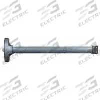DETEX Exit Device: 36 in Max Door Wd, Aluminum (MPN V40 LD 628 99 36). Key specifications — Product Type: Exit Device; Brand: DETEX; Exit Device Type: Rim; Exit Bar Style: Touchbar; ADA Compliant: Yes.