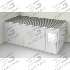 PORTA-FAB Modular In-Plant Office: 20 ft x 10 ft x 8 ft, 2 Walls, Vinyl-Covered Drywall, Gray (MPN GV1020G-2). Key specifications — attr1283794: PORTA-FAB; attr1283748: STC 31; attr1283763: Steel.